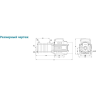 Насос поверхностный многоступенчатый LEO ECHm 4-4 (750 Вт, 117 л/мин, 40 м) L1801